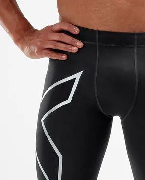 2XU Men's Compression Tights -MA3849b (BLK/SIL)