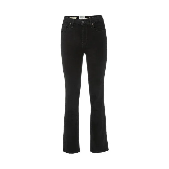 724 HIGH RISE STRAIGHT JEANS Woman Night Black