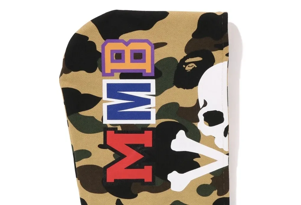 A BATHING APE  |Skull Camouflage Unisex Street Style Collaboration