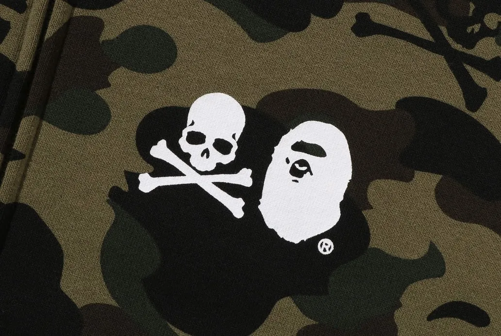 A BATHING APE  |Skull Camouflage Unisex Street Style Collaboration