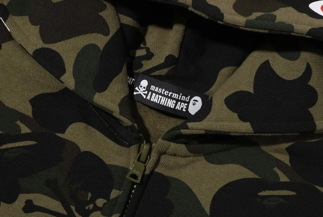 A BATHING APE  |Skull Camouflage Unisex Street Style Collaboration