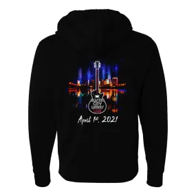 ACL Live Guitar Skyline Zip-Up Hoodie (Unisex)