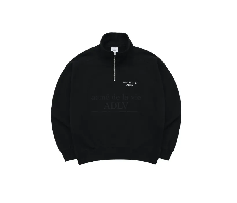 acme de la vie  |Unisex Street Style Long Sleeves Plain Logo