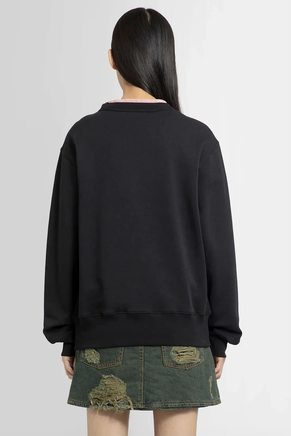 Acne Studios  |Crew Neck Unisex Street Style Long Sleeves Plain Cotton