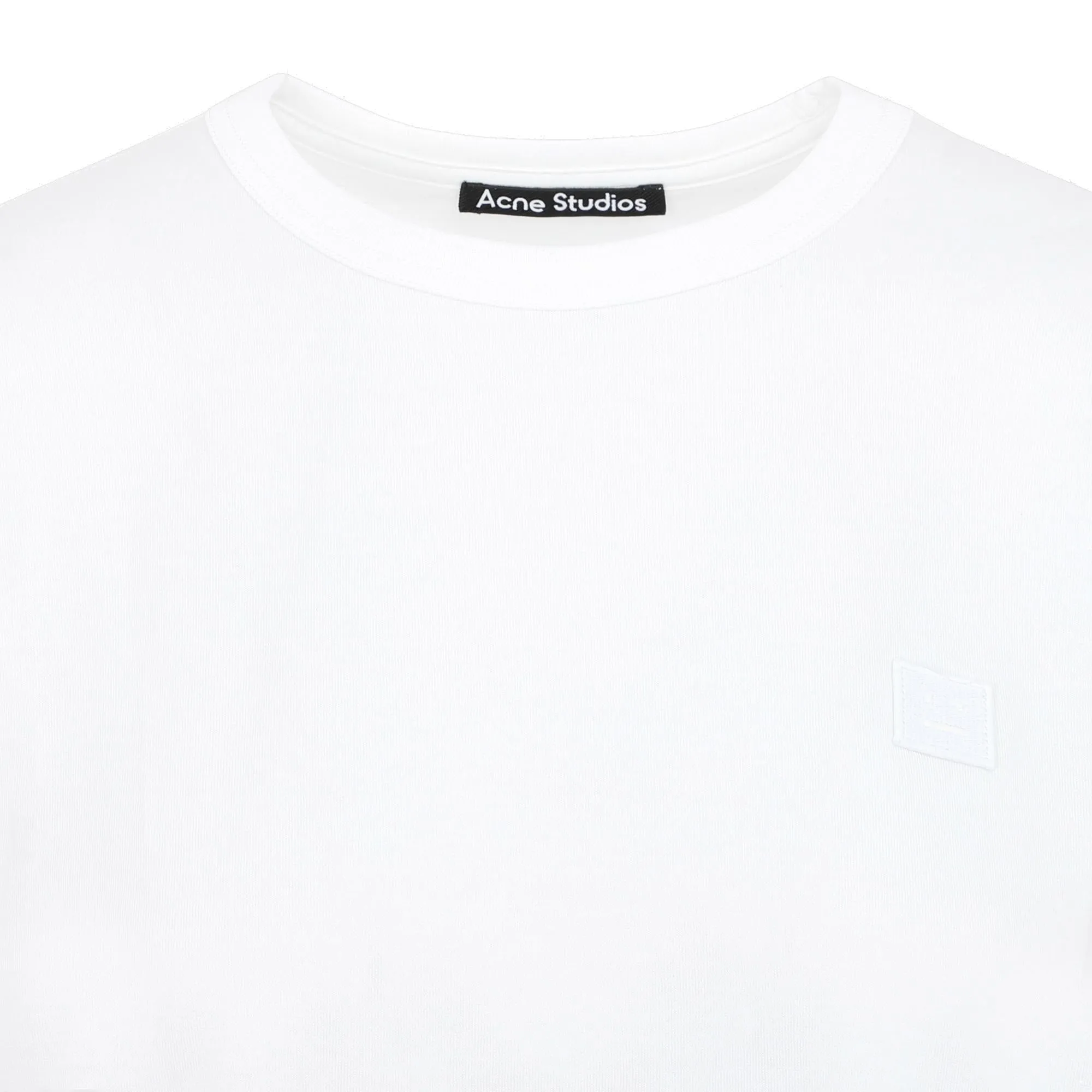 Acne Studios Face Patch Crewneck T-Shirt