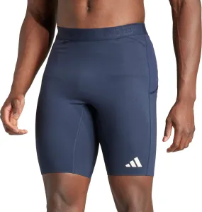 adidas Adizero Mens Short Running Tights - Navy