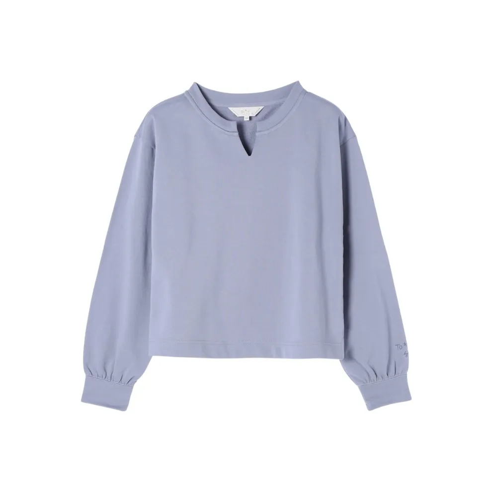 Agnes b  |Street Style Long Sleeves Plain Cotton Oversized Shirts Logo