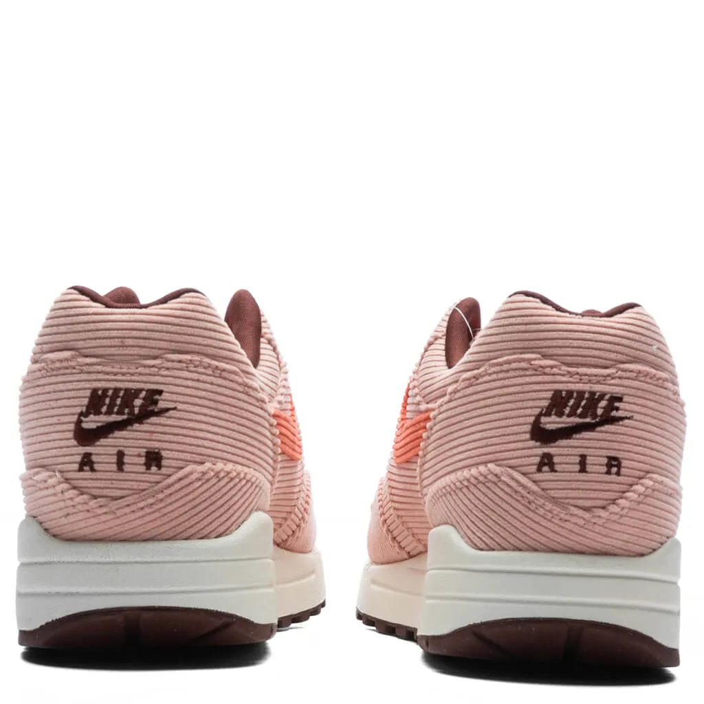 Air Max 1 Premium - Coral Stardust/Bright Coral/Oxen Brown