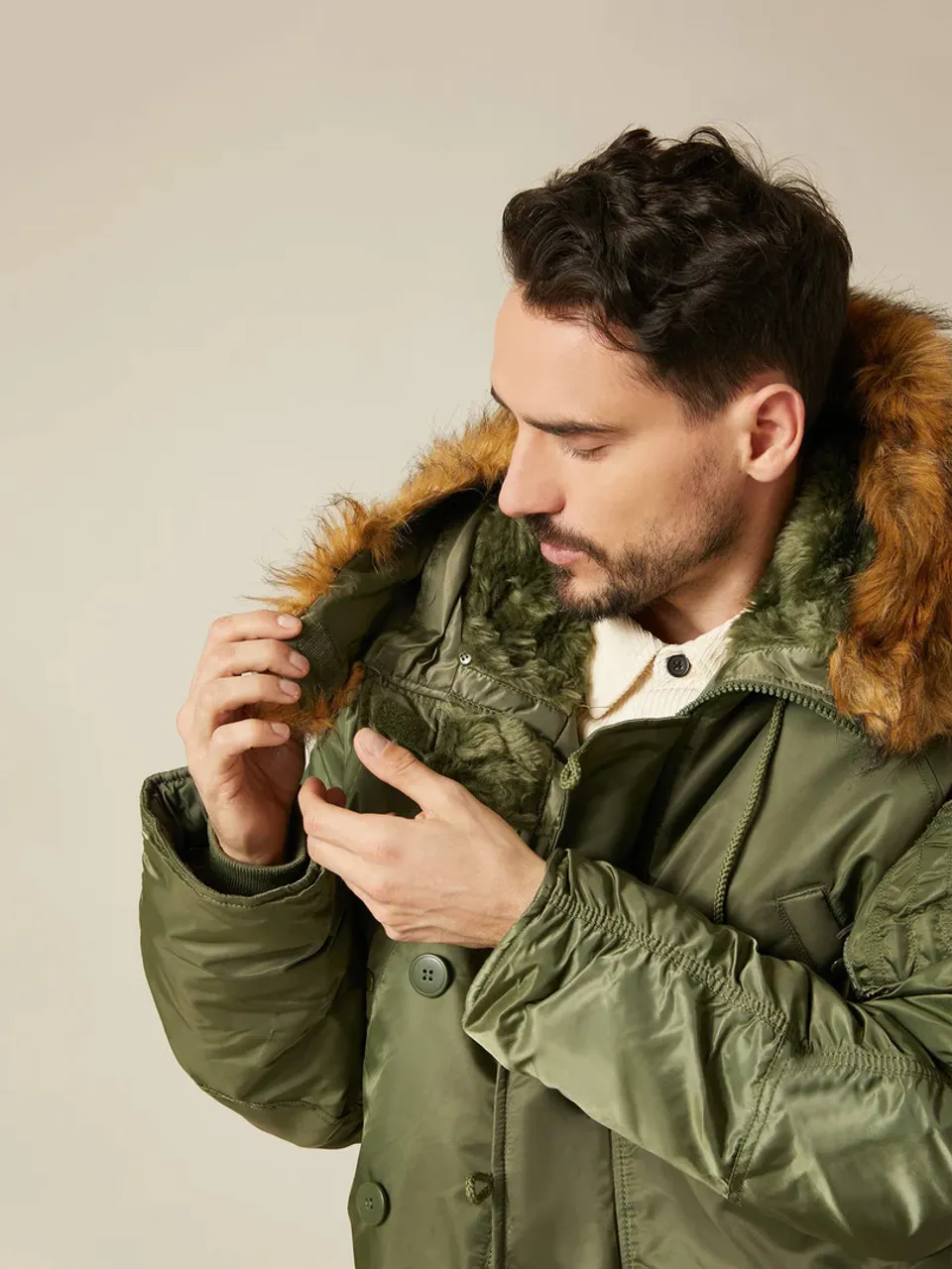 Alpha Industries N-3B Parka Long Extreme Cold Weather Sage Green