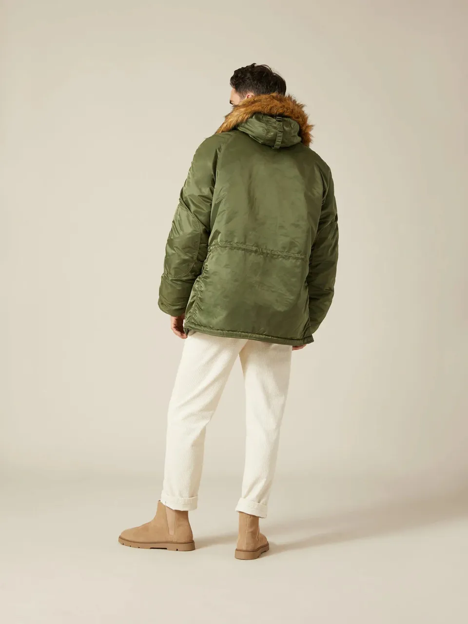 Alpha Industries N-3B Parka Long Extreme Cold Weather Sage Green