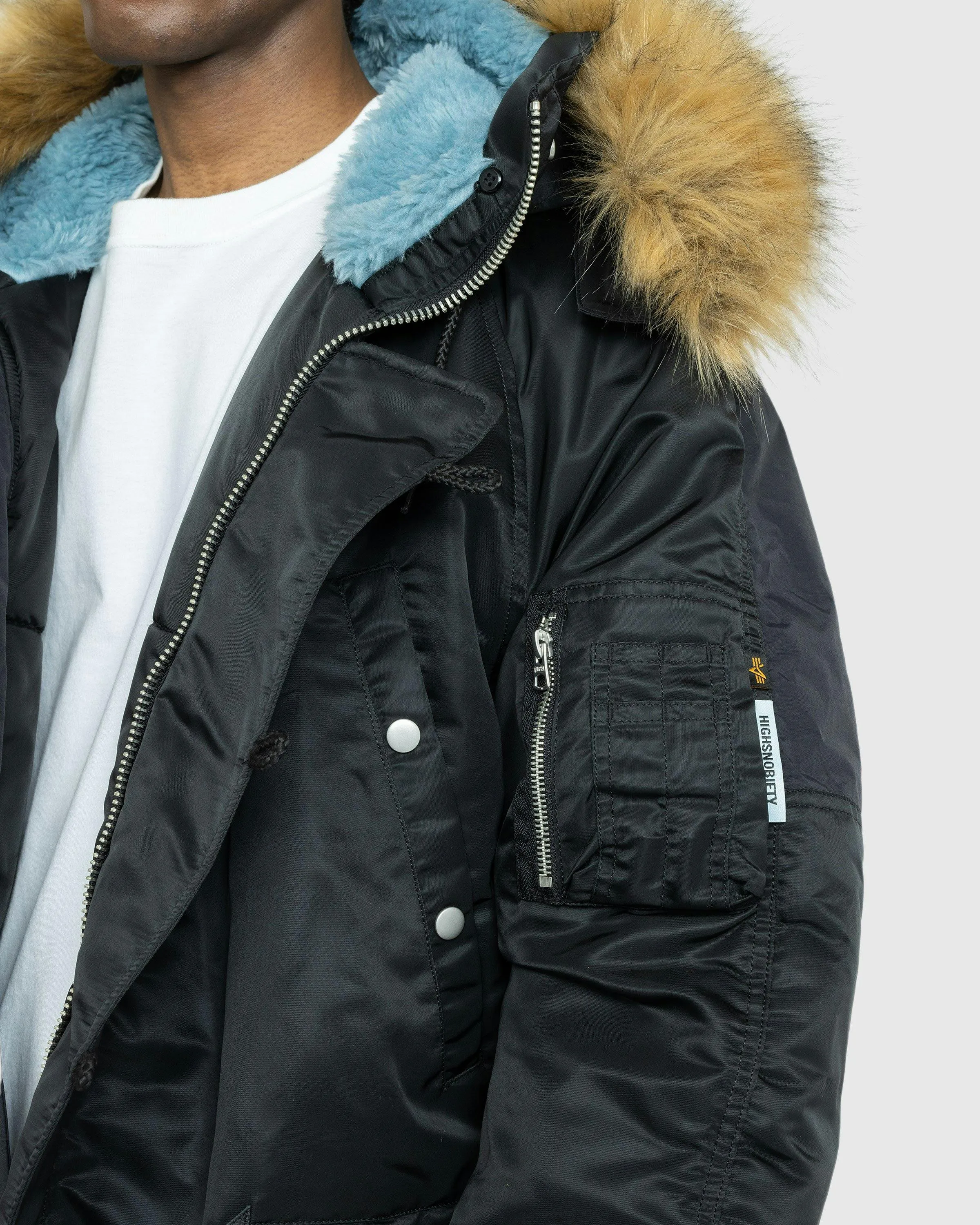 Alpha Industries x Highsnobiety – N3B Parka Midnight Black | Highsnobiety Shop