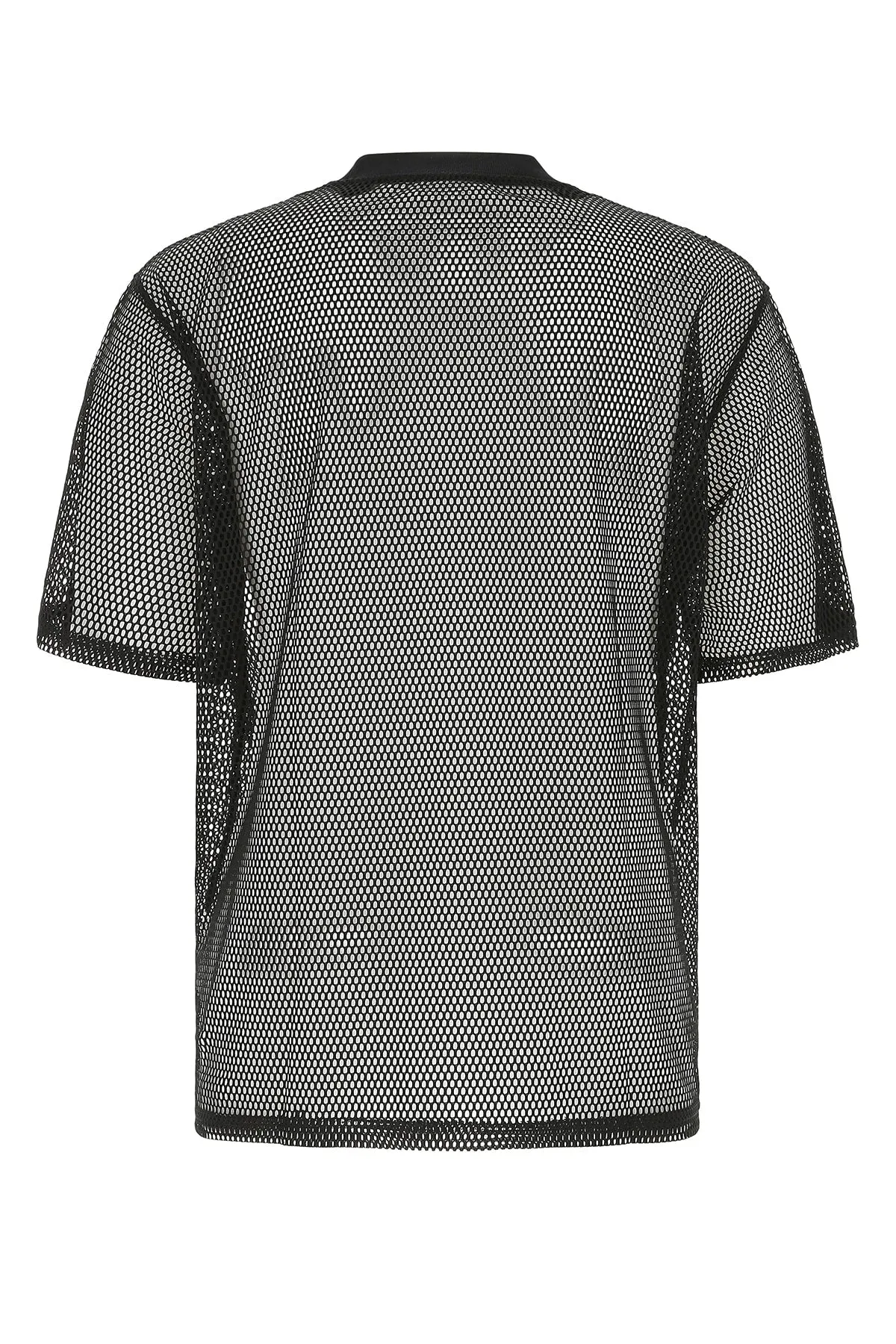 AMI Crewneck Short-Sleeved Mesh T-Shirt