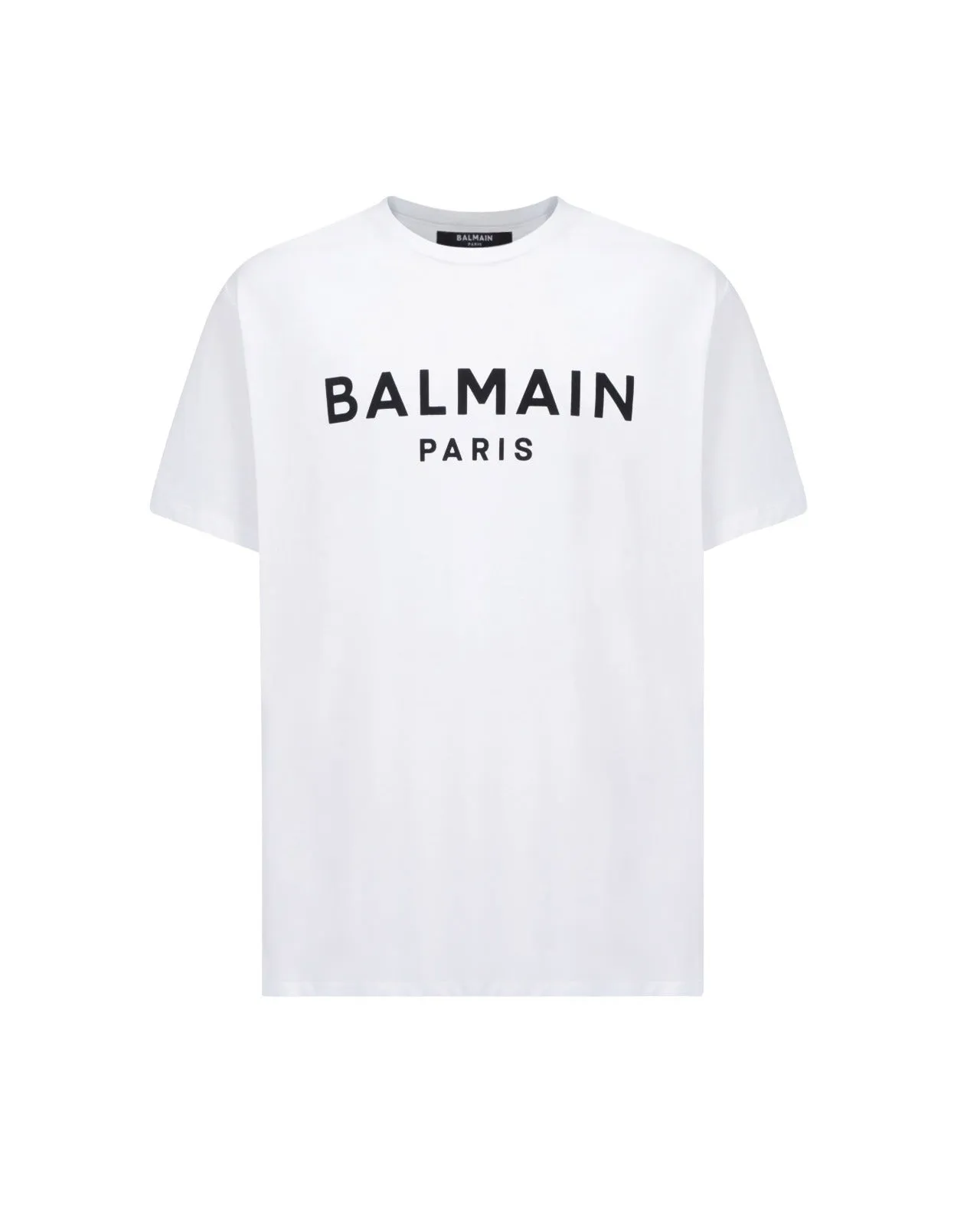 Balmain Logo Printed Crewneck T-Shirt