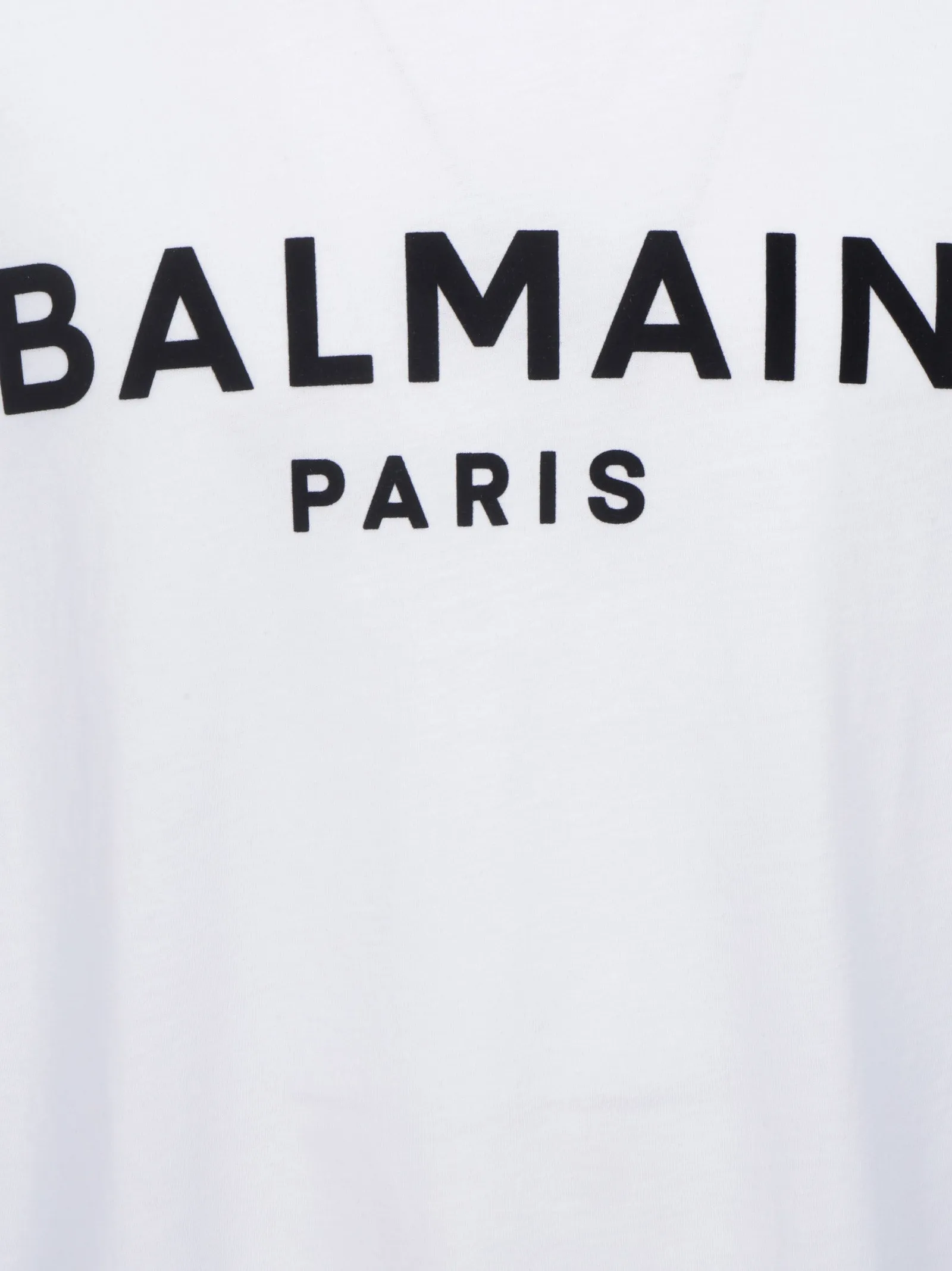 Balmain Logo Printed Crewneck T-Shirt