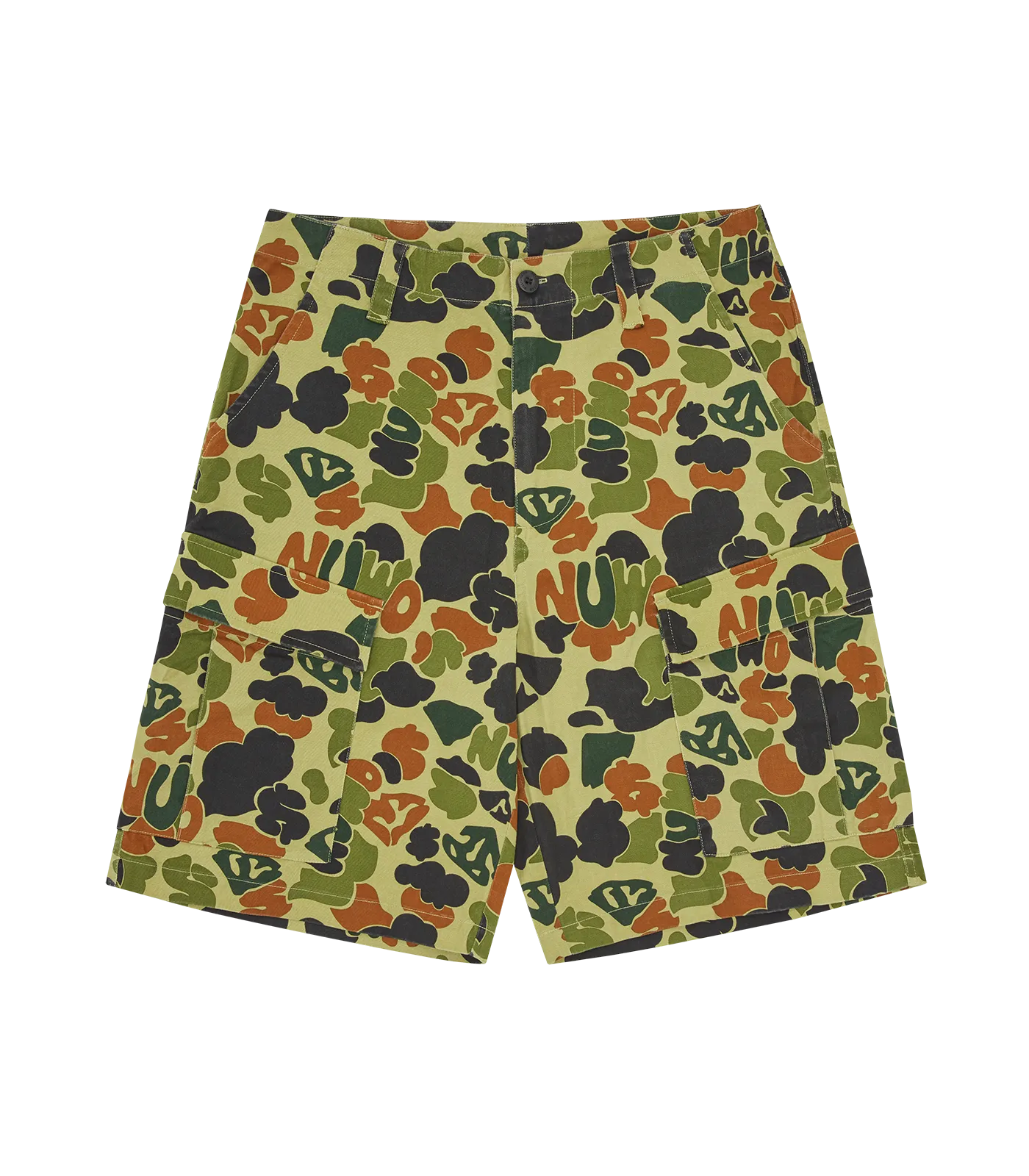 BBC X NUWO CARGO SHORTS - CAMO