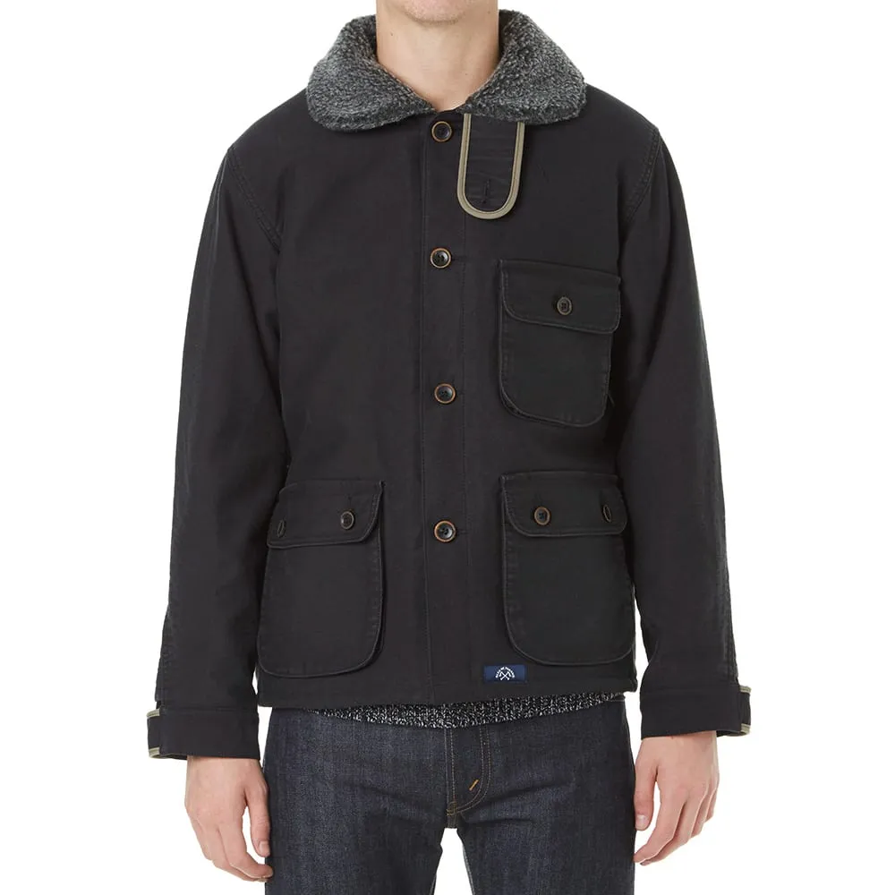 Bleu de Paname Snow Top Double Counter JacketBlack