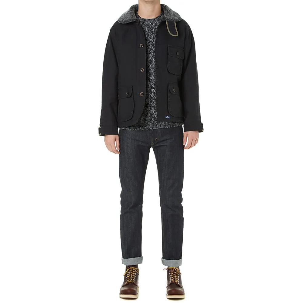 Bleu de Paname Snow Top Double Counter JacketBlack