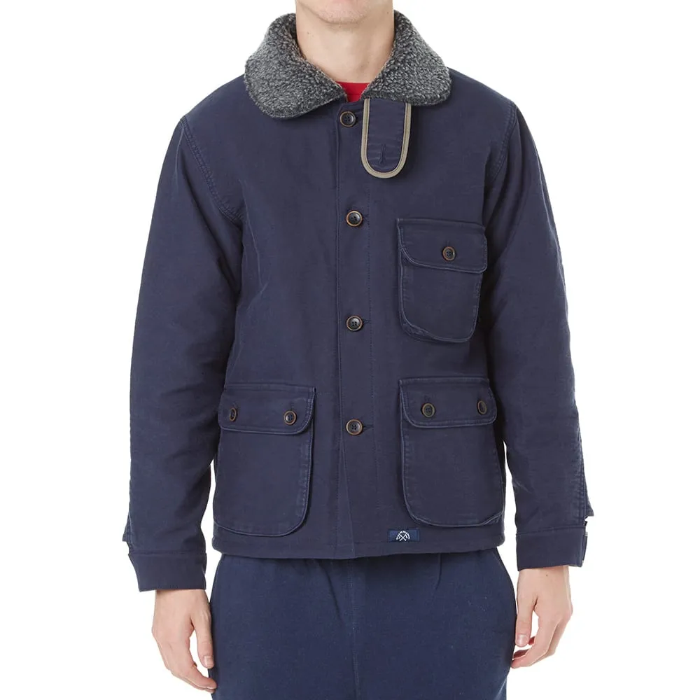 Bleu de Paname Snow Top Double Counter JacketMarine