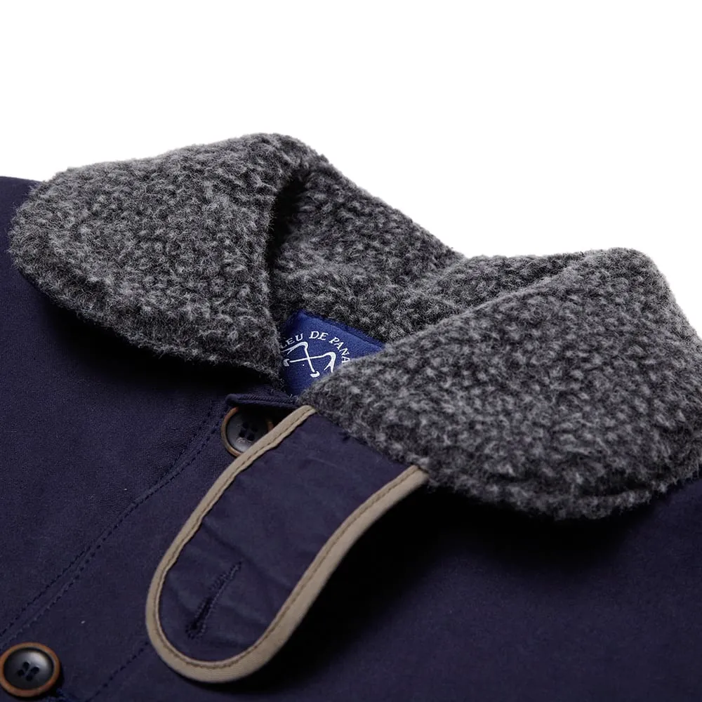 Bleu de Paname Snow Top Double Counter JacketMarine