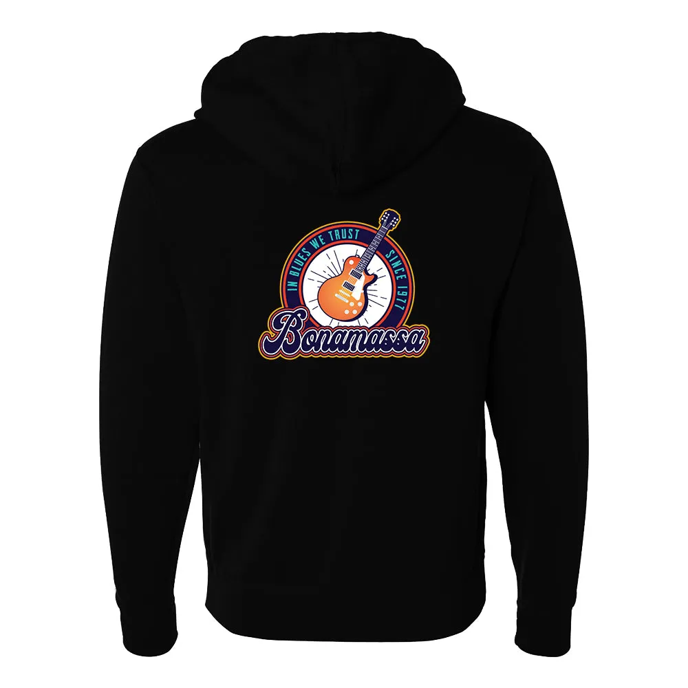 Bonamassa Sunburst Zip-Up Hoodie (Unisex)