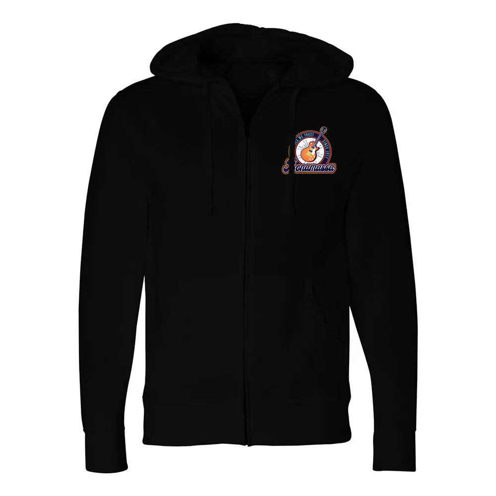 Bonamassa Sunburst Zip-Up Hoodie (Unisex)