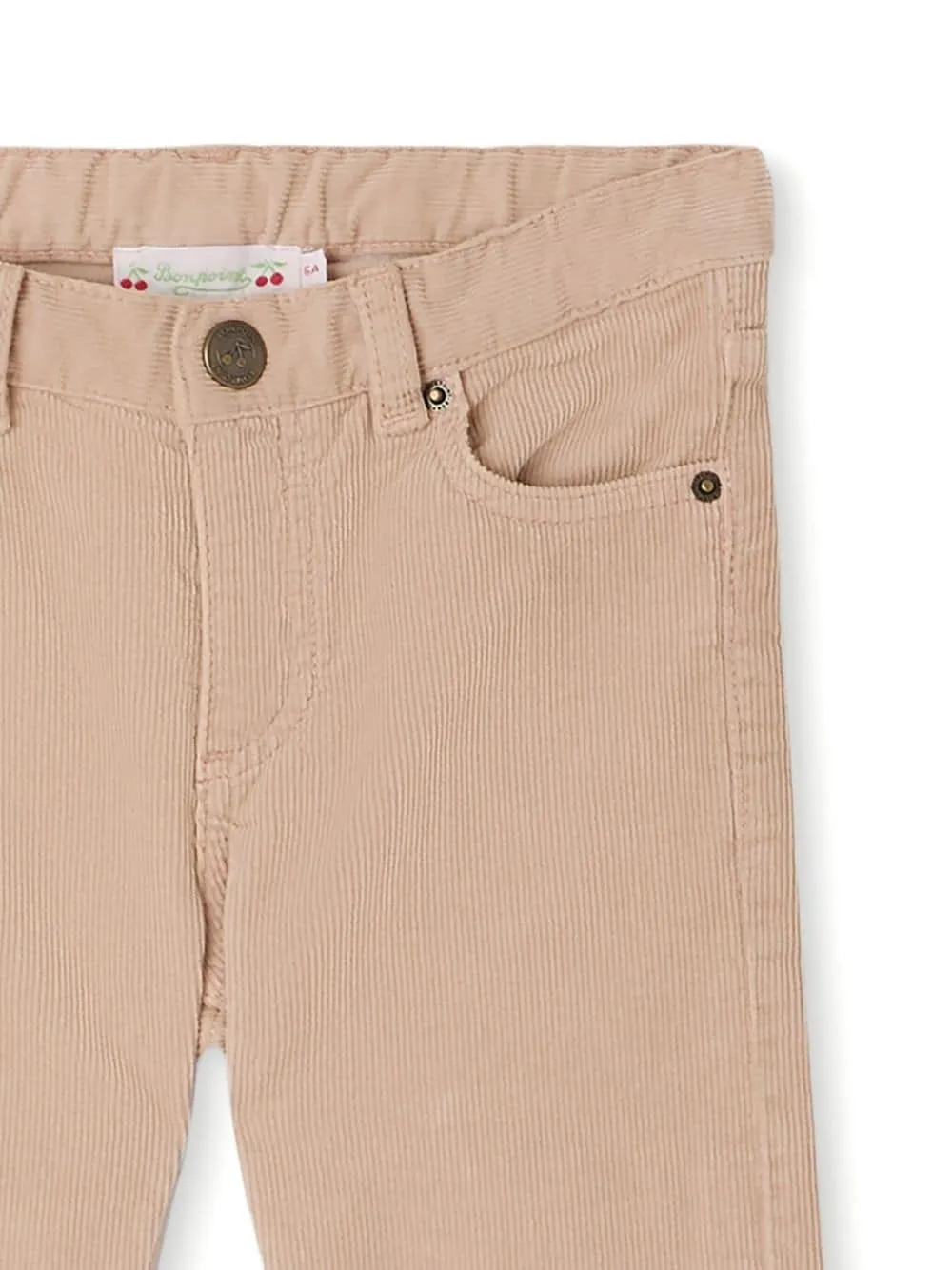 BONPOINT Bonnie Corduroy Pants In Faded Pink