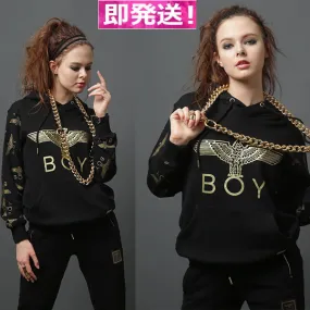 BOY LONDON  |Unisex Street Style Long Sleeves Plain Other Animal Patterns