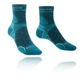 Bridgedale TRAIL RUN Lightweight T2 Merino Women's Sport 3/4 Crew Socks - AW24