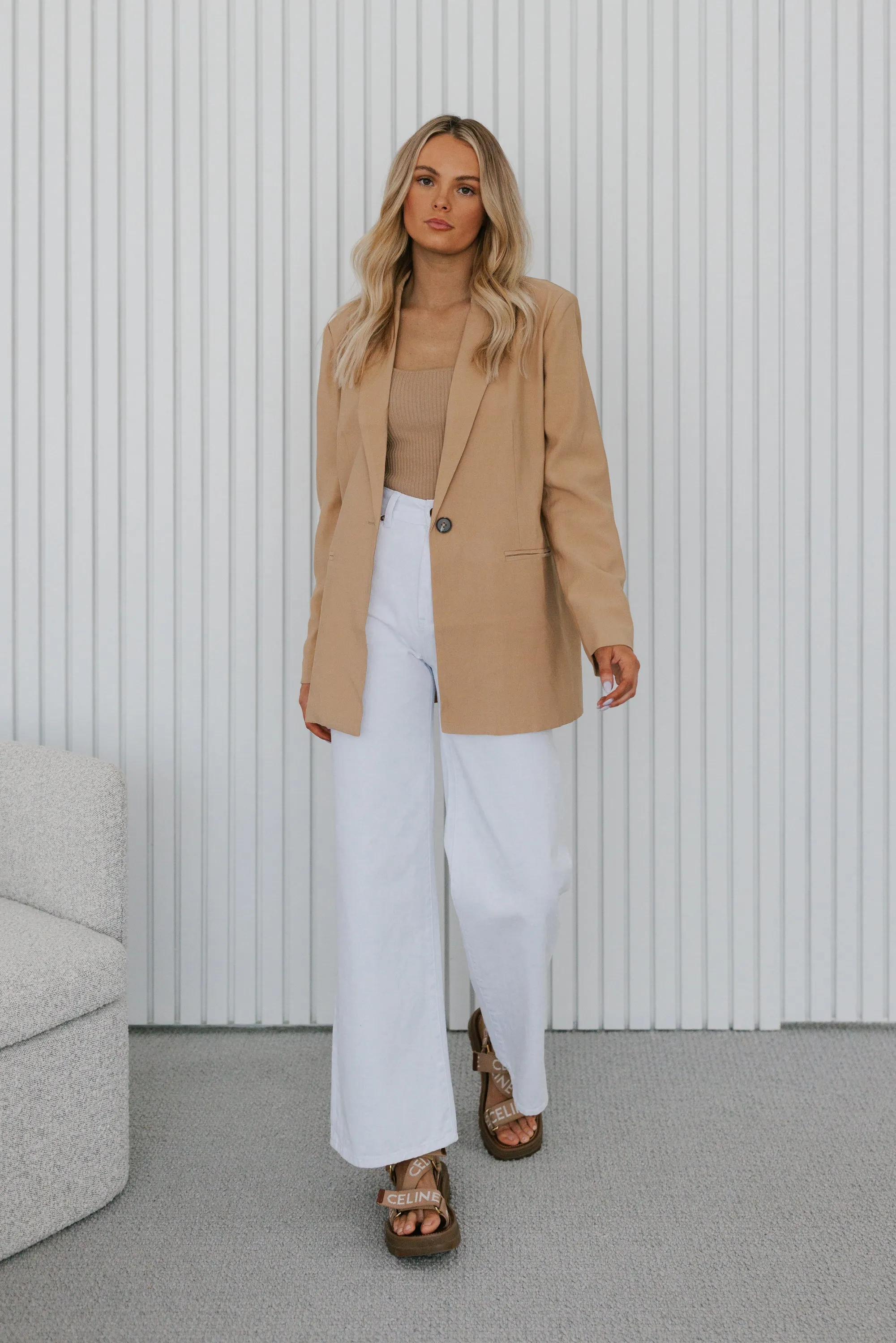 Brynn Blazer - Camel