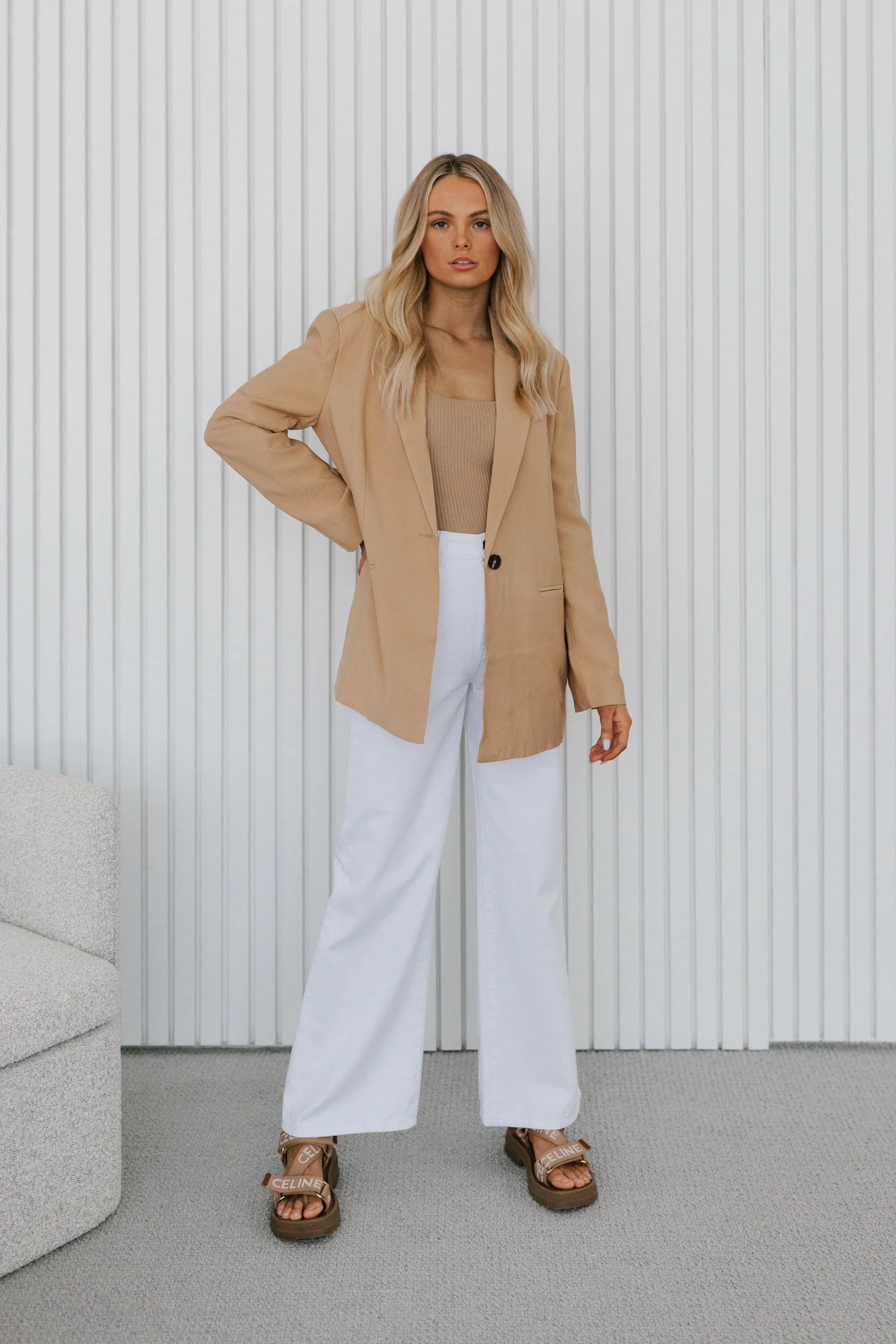 Brynn Blazer - Camel