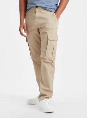 Buy Stone Cargo Trousers  30R | Trousers | Tu