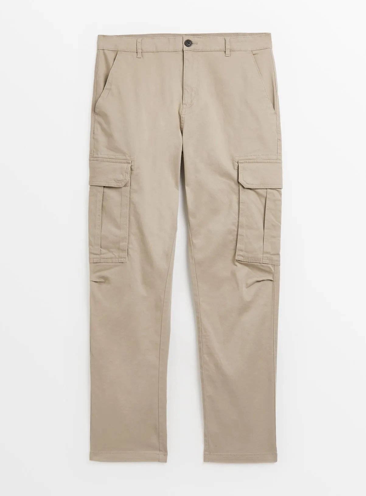 Buy Stone Cargo Trousers  30R | Trousers | Tu