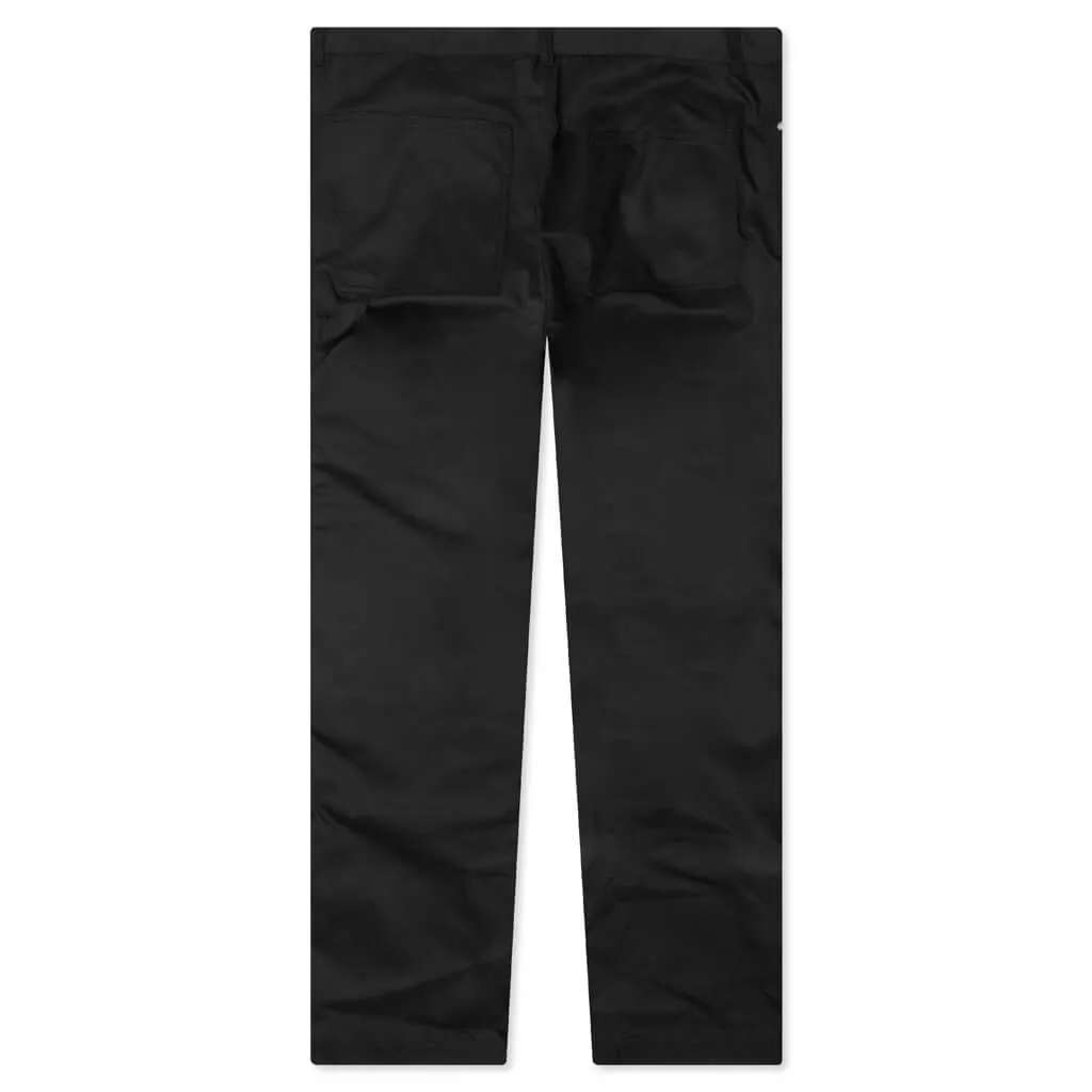 Cargo Pant Leather - Black