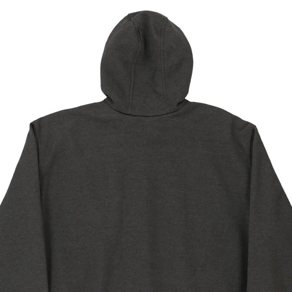 Carhartt Tall Hoodie - 2XL Grey Cotton Blend