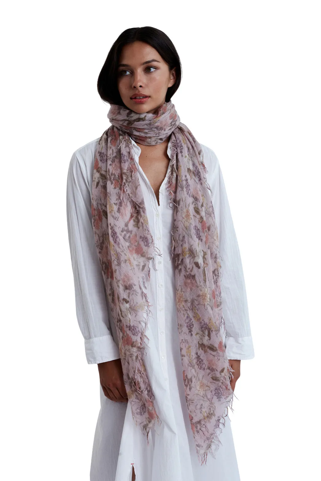 Chan Luu Floral Scarf