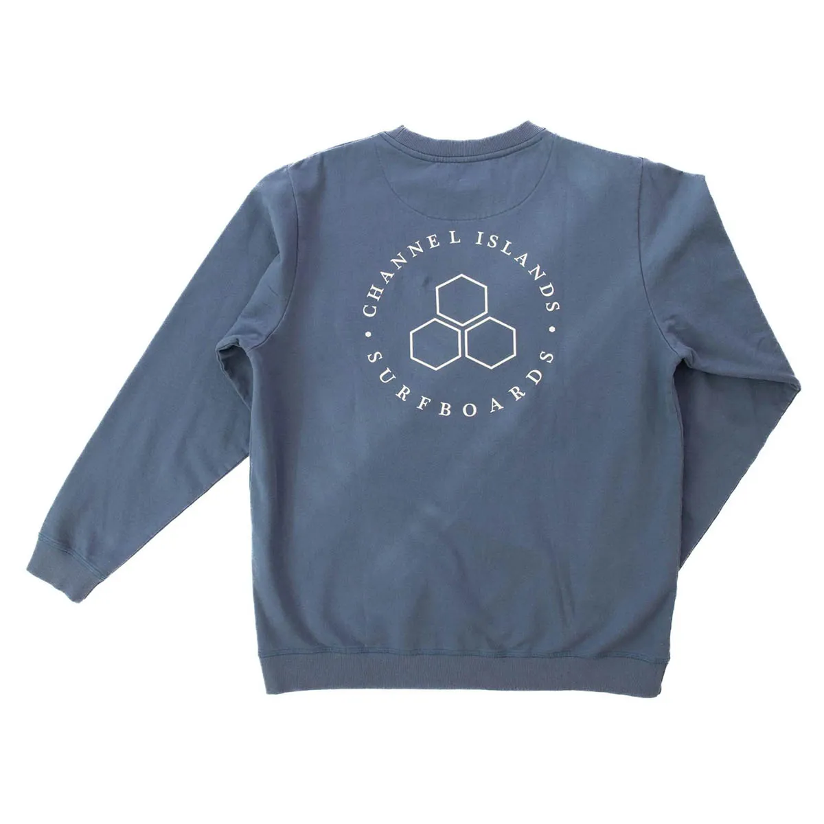 Channel Islands Men's Hex Circle 2.0 Crew Sweater - Indigo