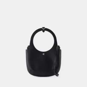 COURREGS Stylish Black Tote Bag for Women - 24SS Collection