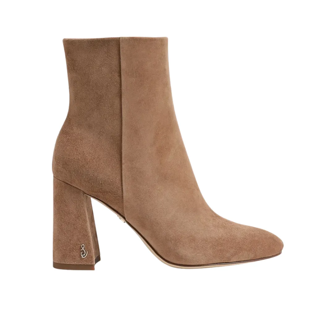 DARIA ANKLE BOOT ALMOND TAUPE SUEDE