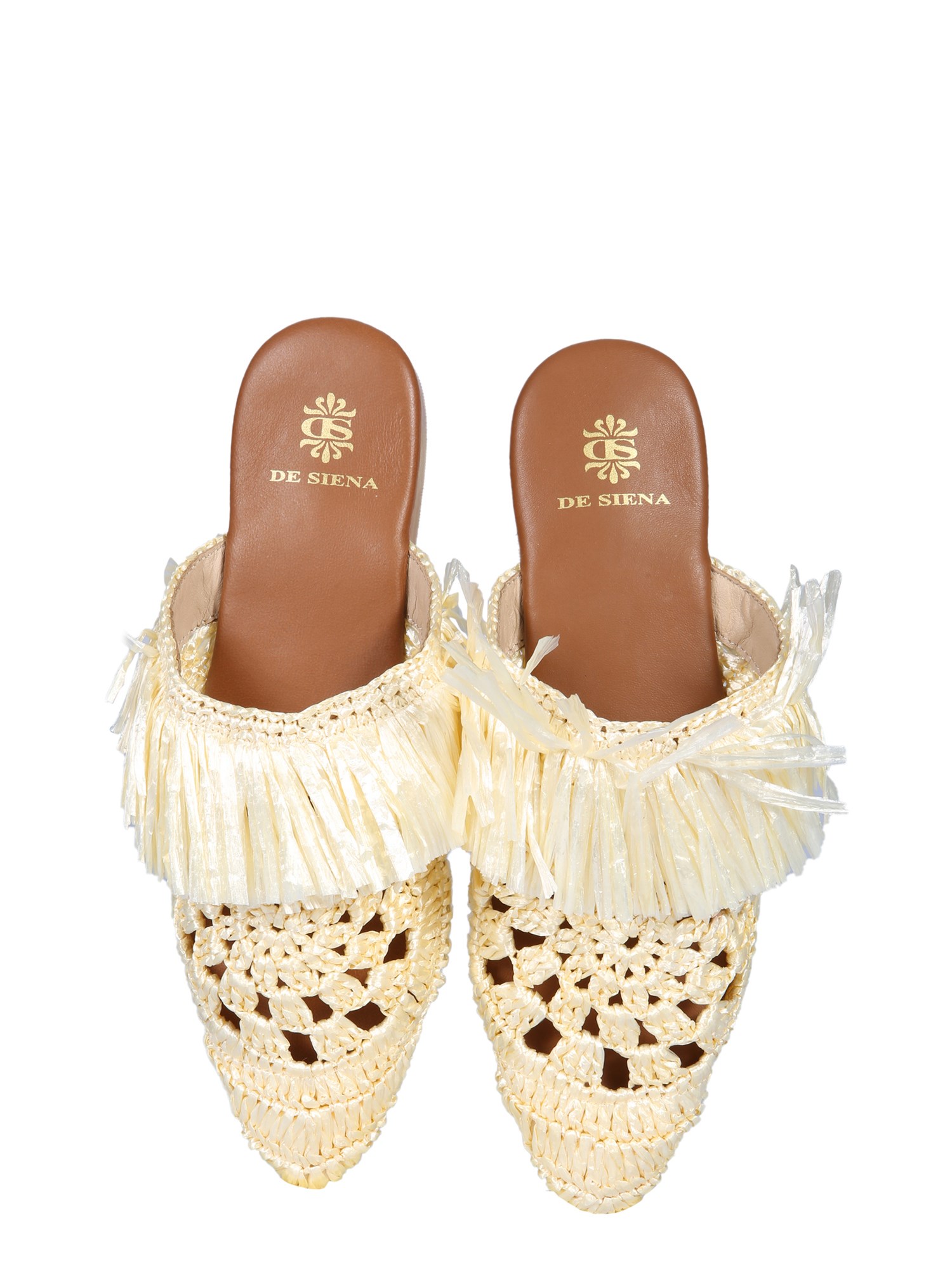 DE SIENA SHOES    MARILU RAFFIA SANDALS