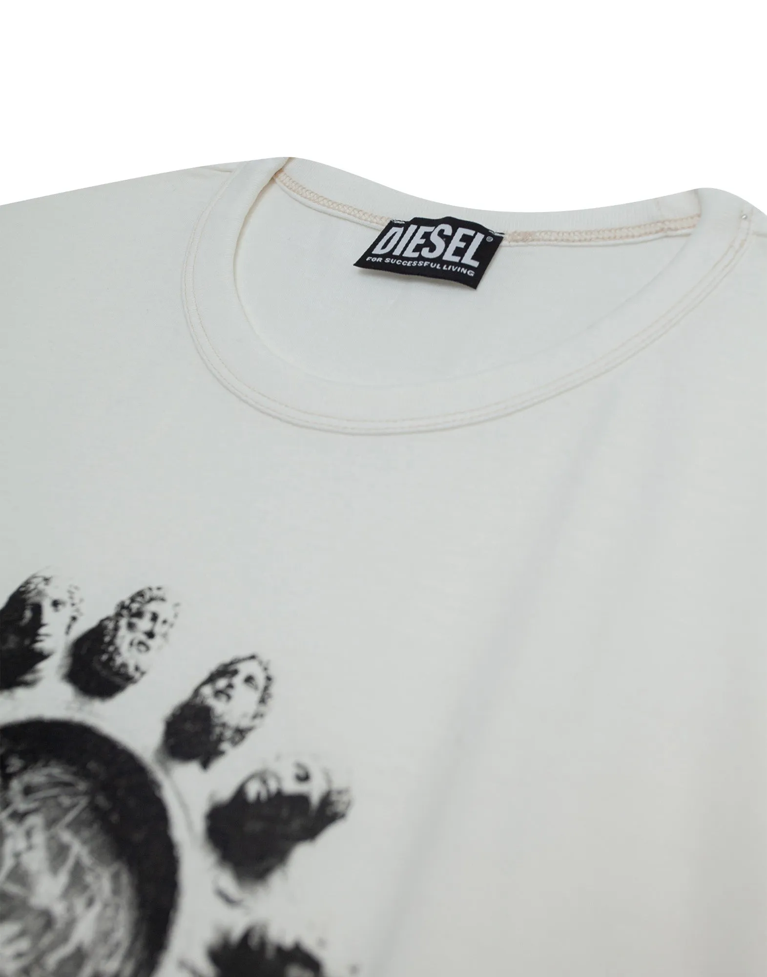 Diesel Graphic-Printed Crewneck T-Shirt