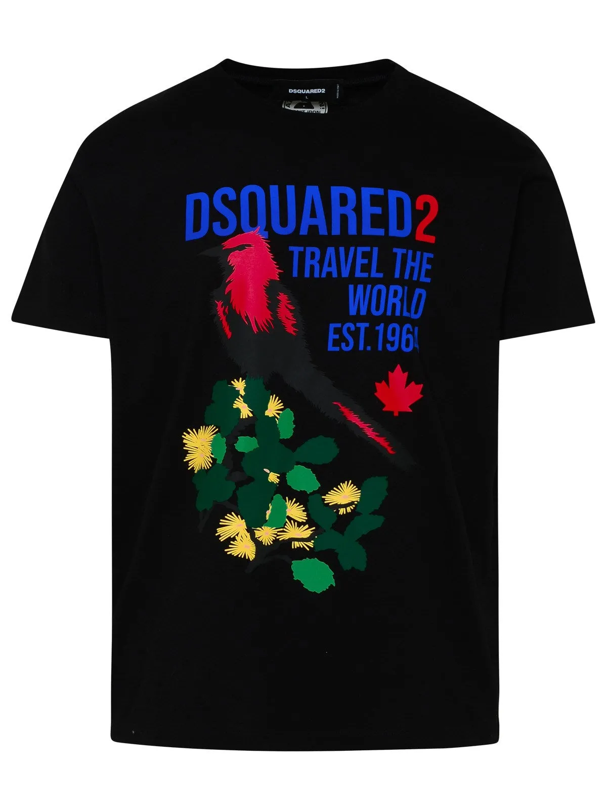 Dsquared2 Graphic-Printed Crewneck T-Shirt