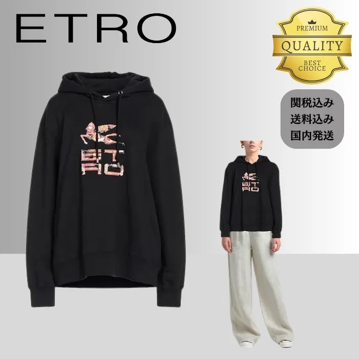 ETRO  |Unisex Nylon Blended Fabrics Street Style Long Sleeves Plain