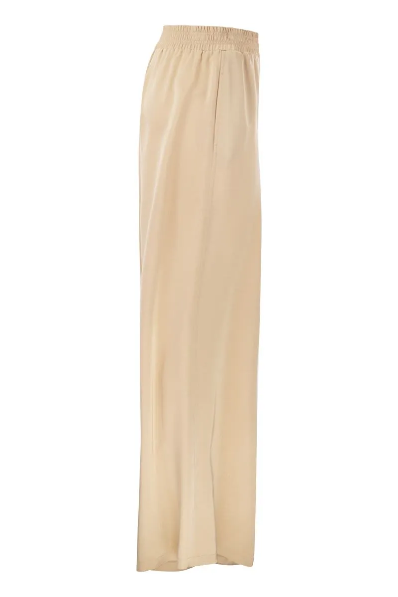 FABIANA FILIPPI Elegant Pink Wide Leg Trousers for Women