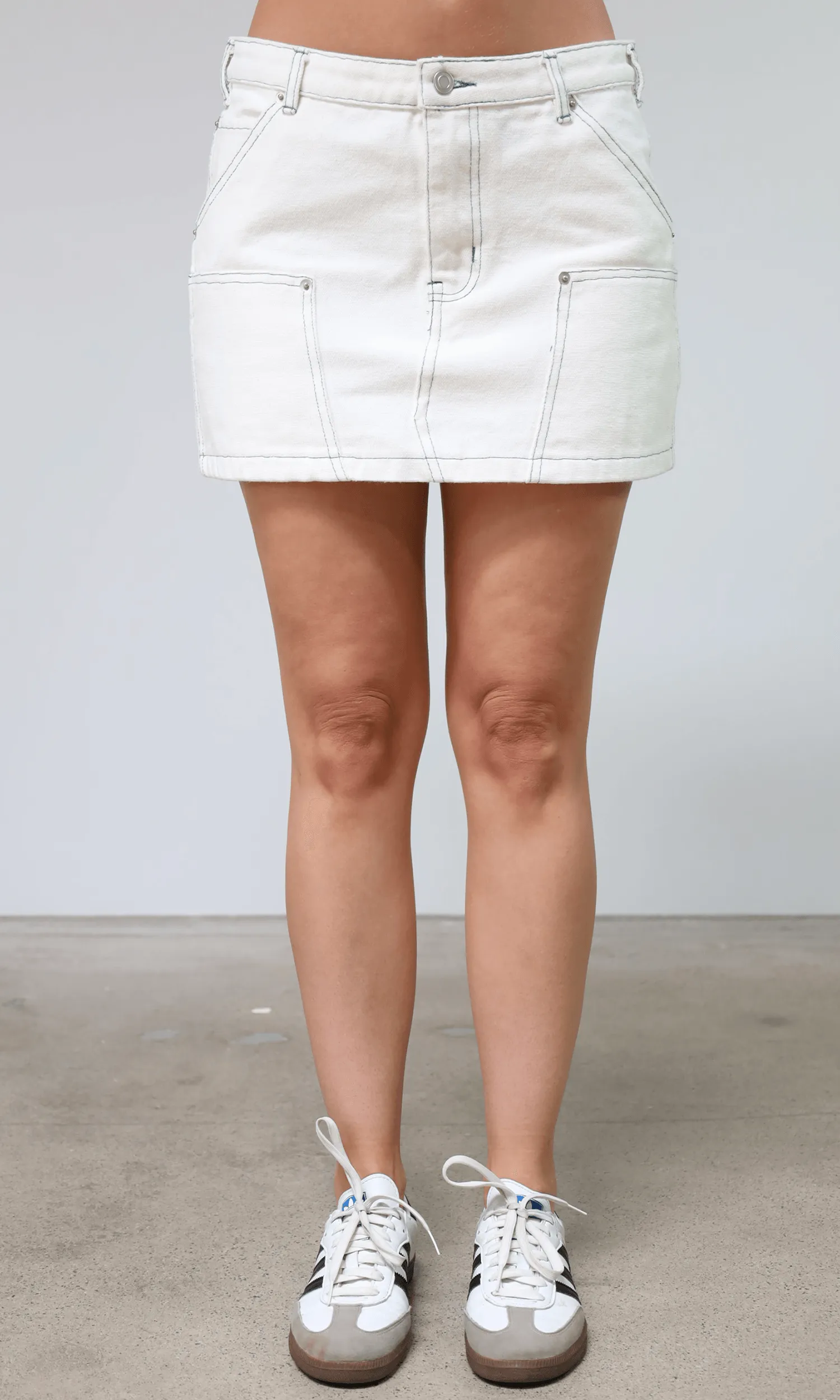 Fine Line Cargo Skirt - FINAL SALE