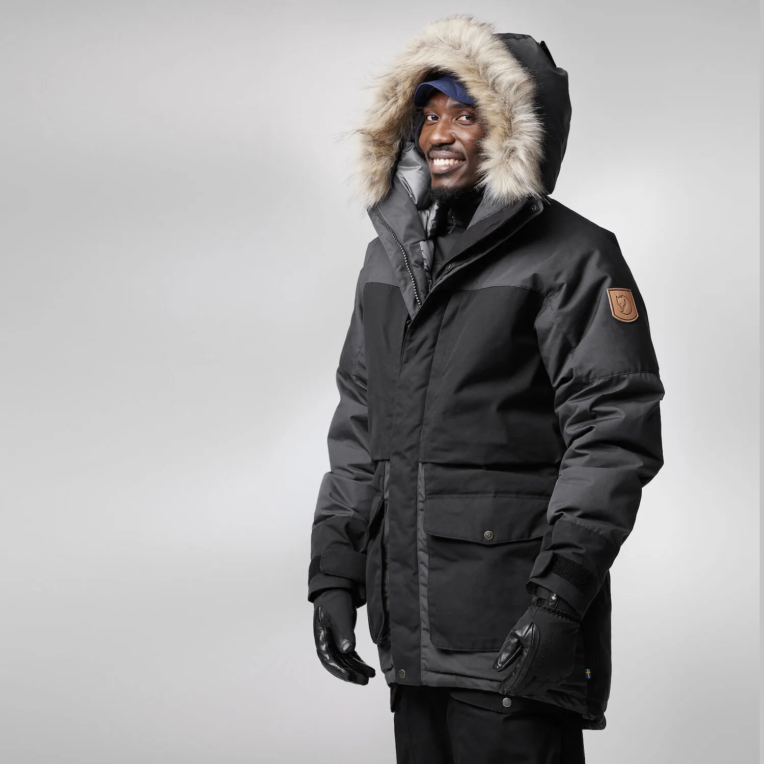 Fjällräven Men's Polar Expedition Parka Iron Grey-Black | Buy Fjällräven Men's Polar Expedition Parka Iron Grey-Black 