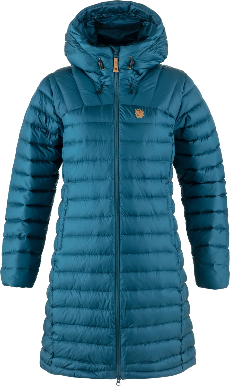 Fjällräven Women's Snow Flake Parka Deep Sea | Buy Fjällräven Women's Snow Flake Parka Deep Sea here | Outnorth