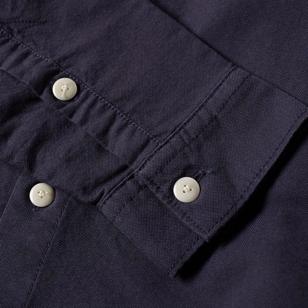 Folk Button Down Oxford ShirtNavy