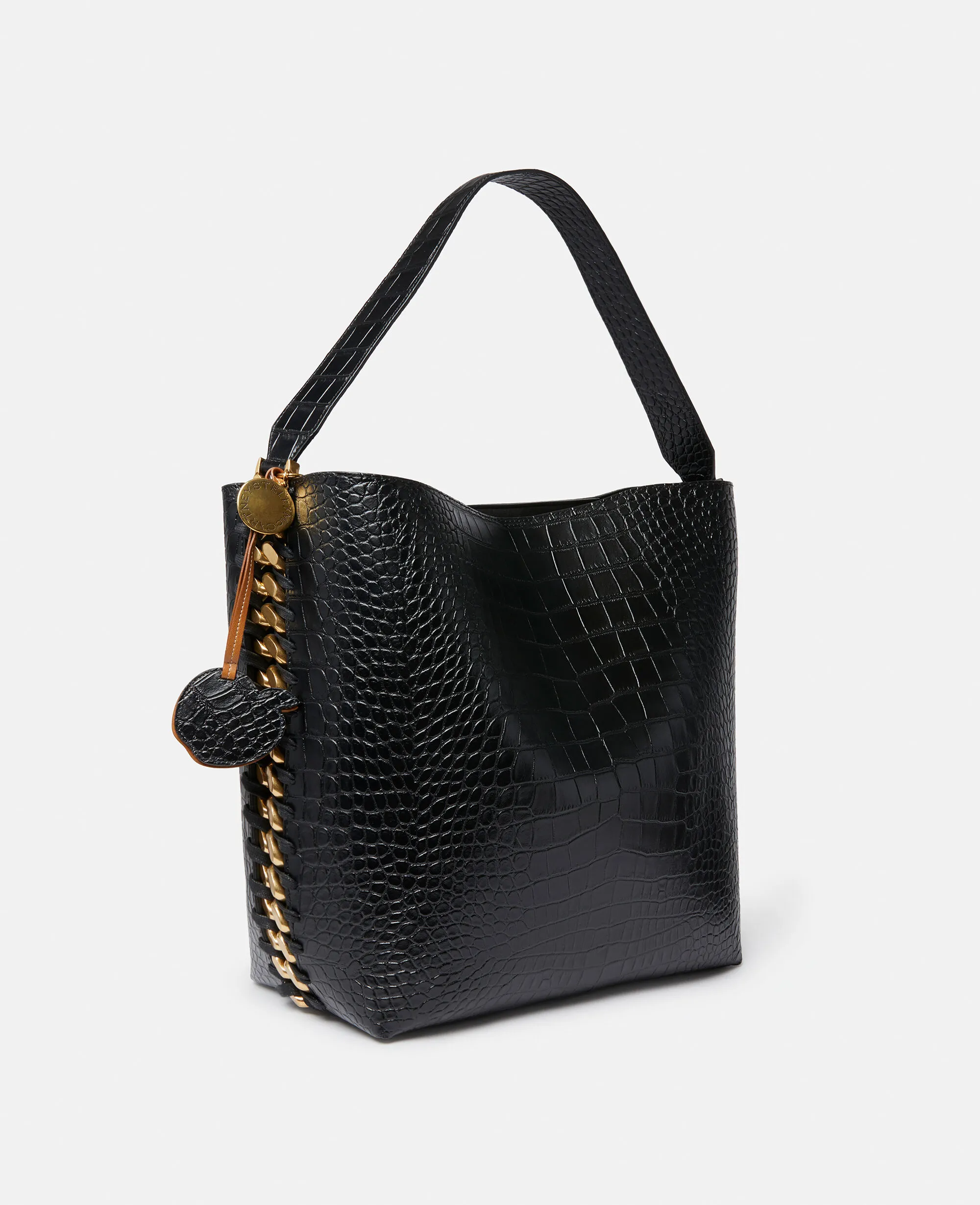 Frayme Croc-Effect Embossed Tote Bag