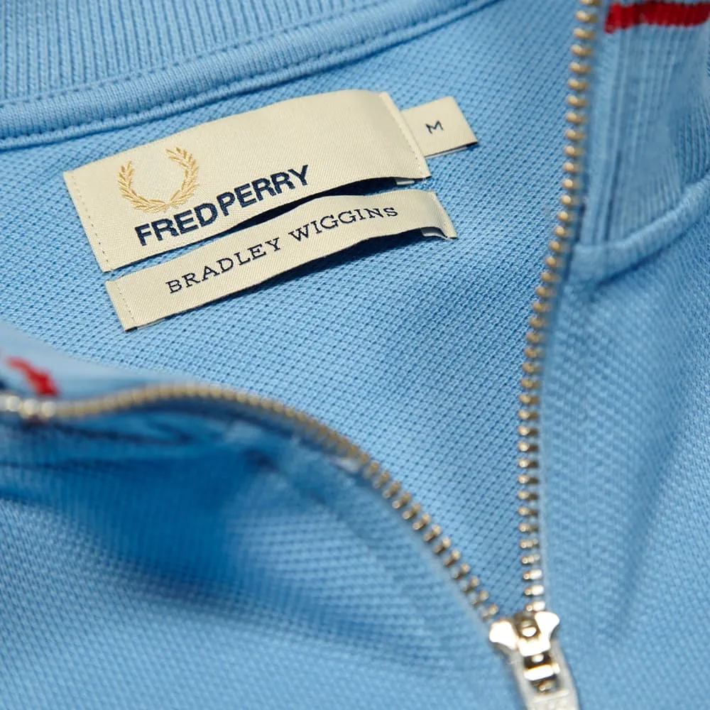 Fred Perry Bradley Wiggins Cycling PoloUtility Blue