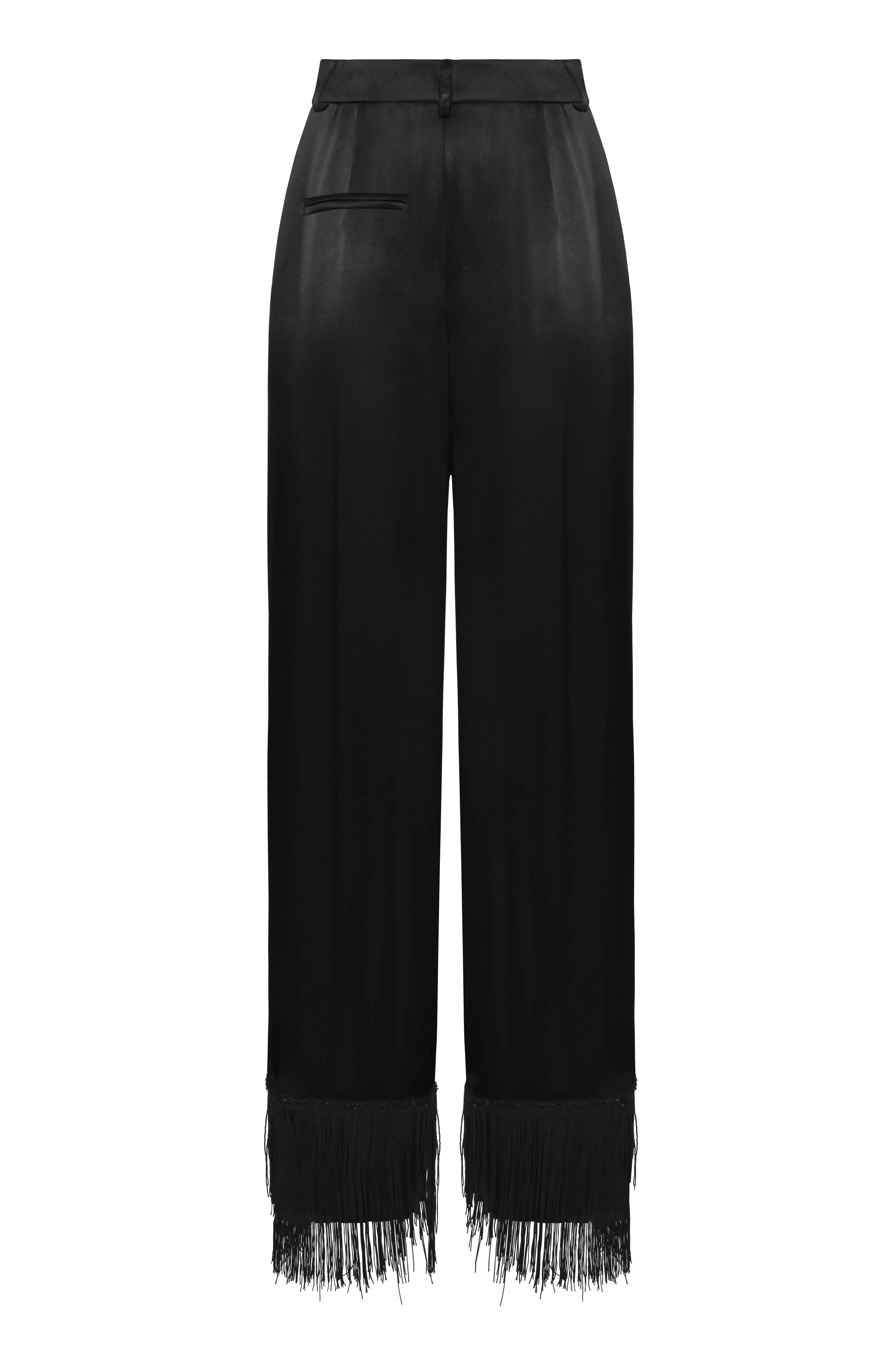 Fringe lightweight trousers